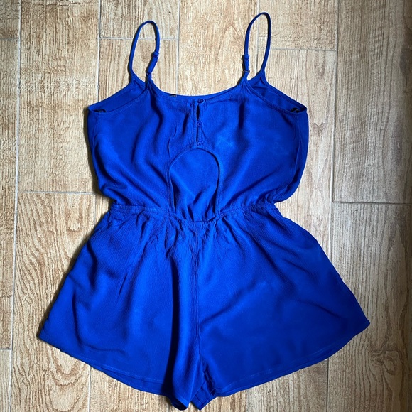 Royal Blue Romper - Picture 2 of 8